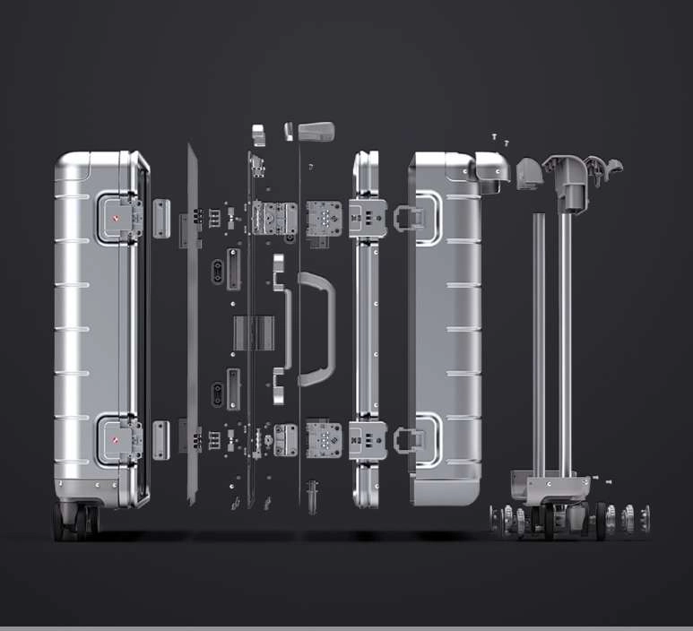 Vali nhôm Xiaomi 2 LXX10RM thời trang, chắc chắn, chống mọi va đập